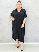 Sukienka Koszulowa Plus Size StylowaXL – Klasyka i Wygoda w Nowoczesnym Stylu 💕 Stylowa XL