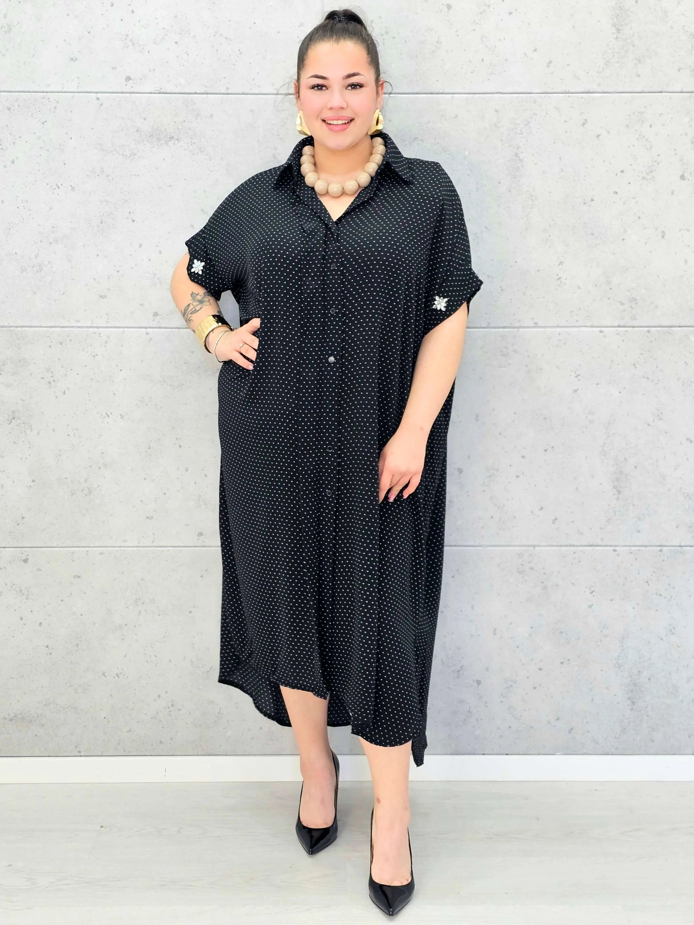 Sukienka Koszulowa Plus Size StylowaXL – Klasyka i Wygoda w Nowoczesnym Stylu 💕 Stylowa XL