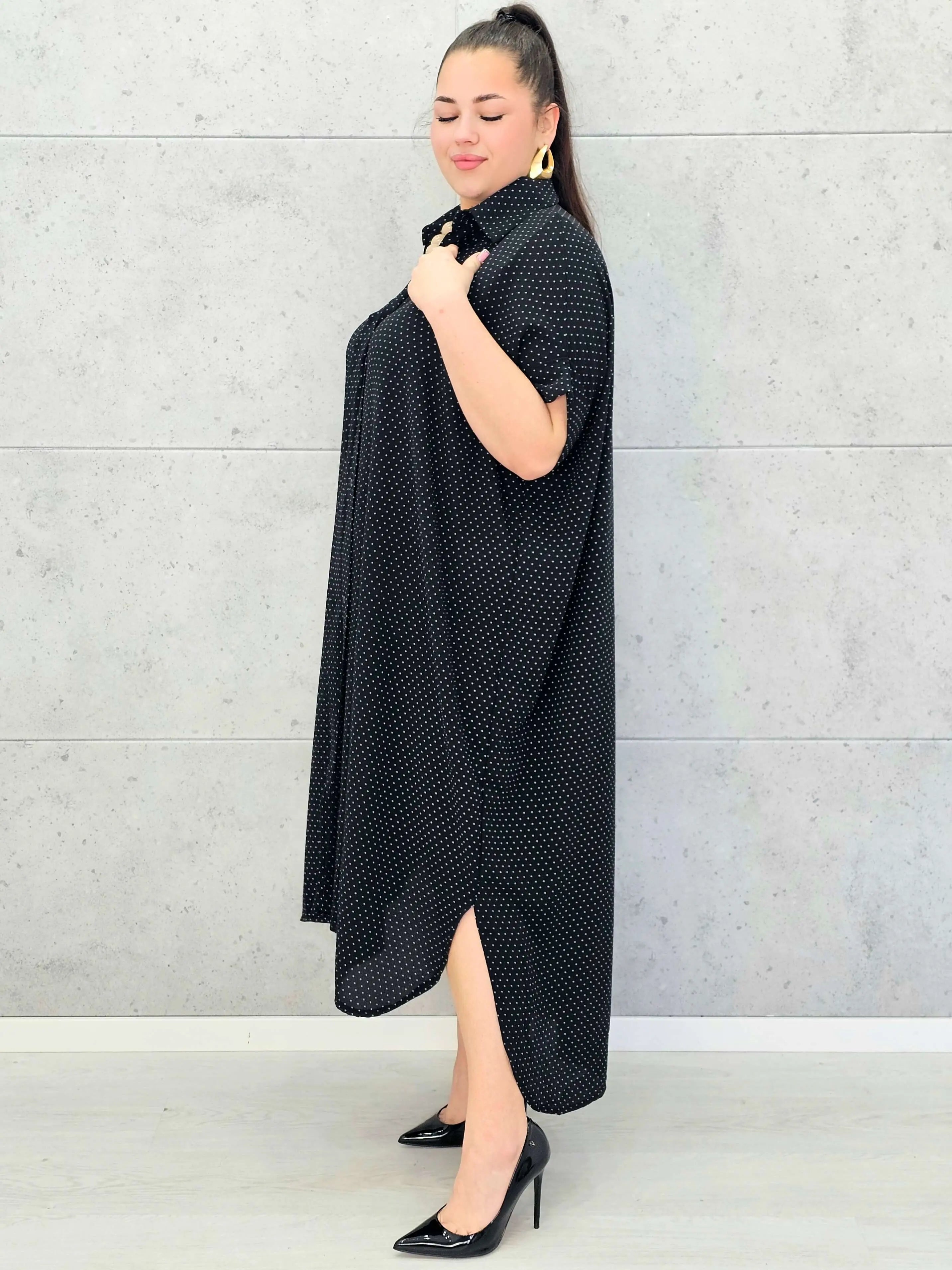 Sukienka Koszulowa Plus Size StylowaXL – Klasyka i Wygoda w Nowoczesnym Stylu 💕 Stylowa XL