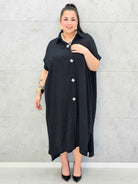 Sukienka Koszulowa Plus Size StylowaXL – Klasyka i Wygoda w Nowoczesnym Stylu 💕 Stylowa XL