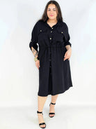 Sukienka Koszulowa StylowaXL – Moda Plus Size dla Kobiet XXL Stylowa XL