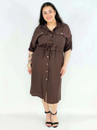 Sukienka Koszulowa StylowaXL – Moda Plus Size dla Kobiet XXL Stylowa XL