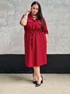 Sukienka Koszulowa StylowaXL – Moda Plus Size dla Kobiet XXL Stylowa XL