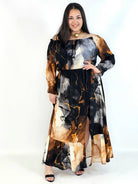 Sukienka Maxi Plus Size StylowaXL – Letnia Zmysłowość dla Kobiet XXL Stylowa XL