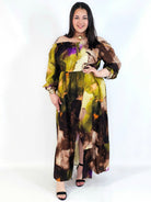 Sukienka Maxi Plus Size StylowaXL – Letnia Zmysłowość dla Kobiet XXL Stylowa XL