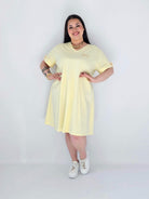 Sukienka Plus Size Luźna Z Dekoltem V I Ozdobnym Detalem Stylowa XL
