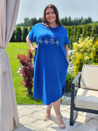 Sukienka "Heartbeat Love" Stylowa XL