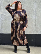 Sukienka "Wild Elegance" Stylowa XL