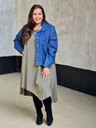 Sukienka basic z krótkim rękawem Stylowa XL