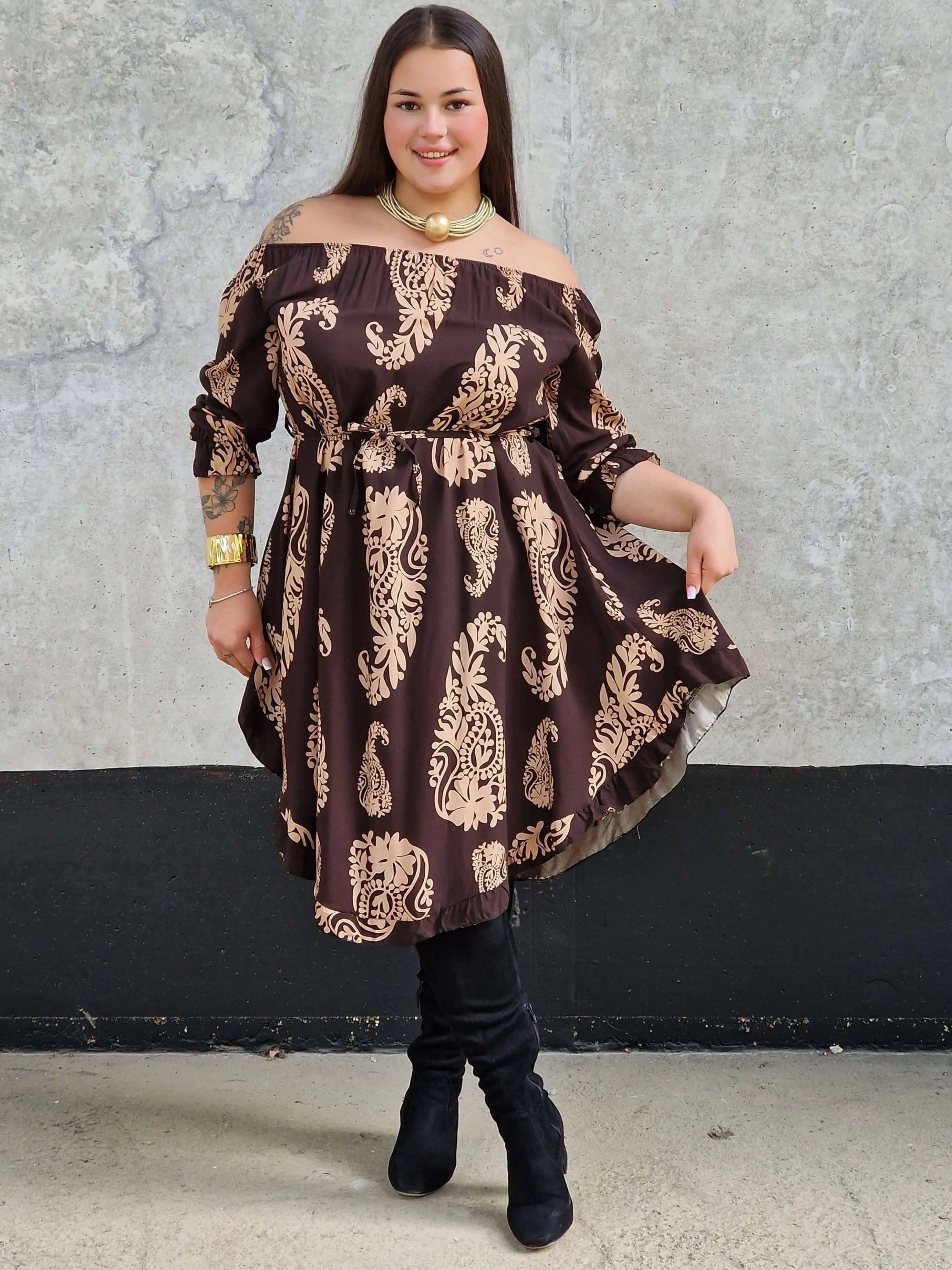 Sukienka hiszpanka Stylowa XL