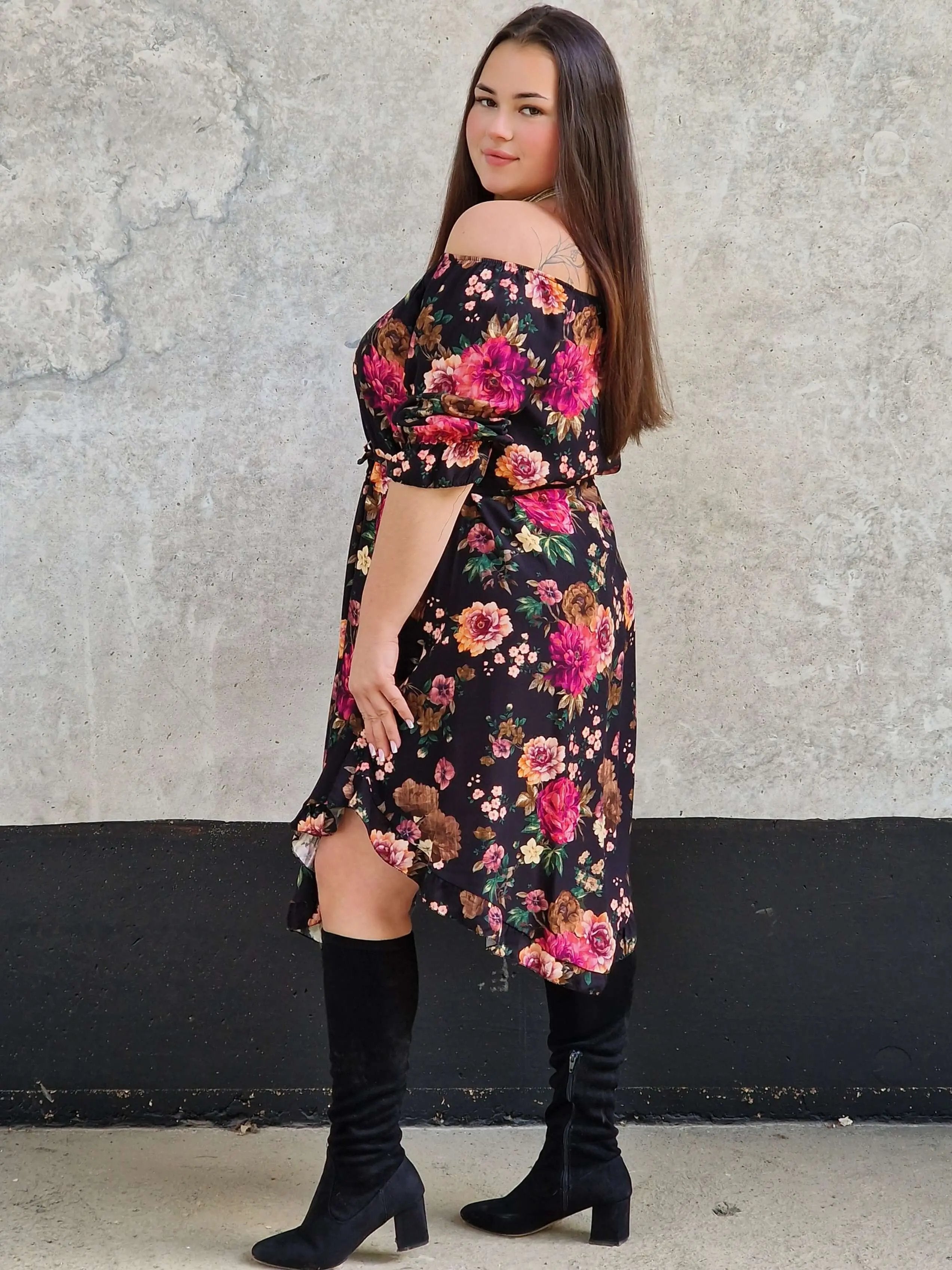 Sukienka hiszpanka Stylowa XL