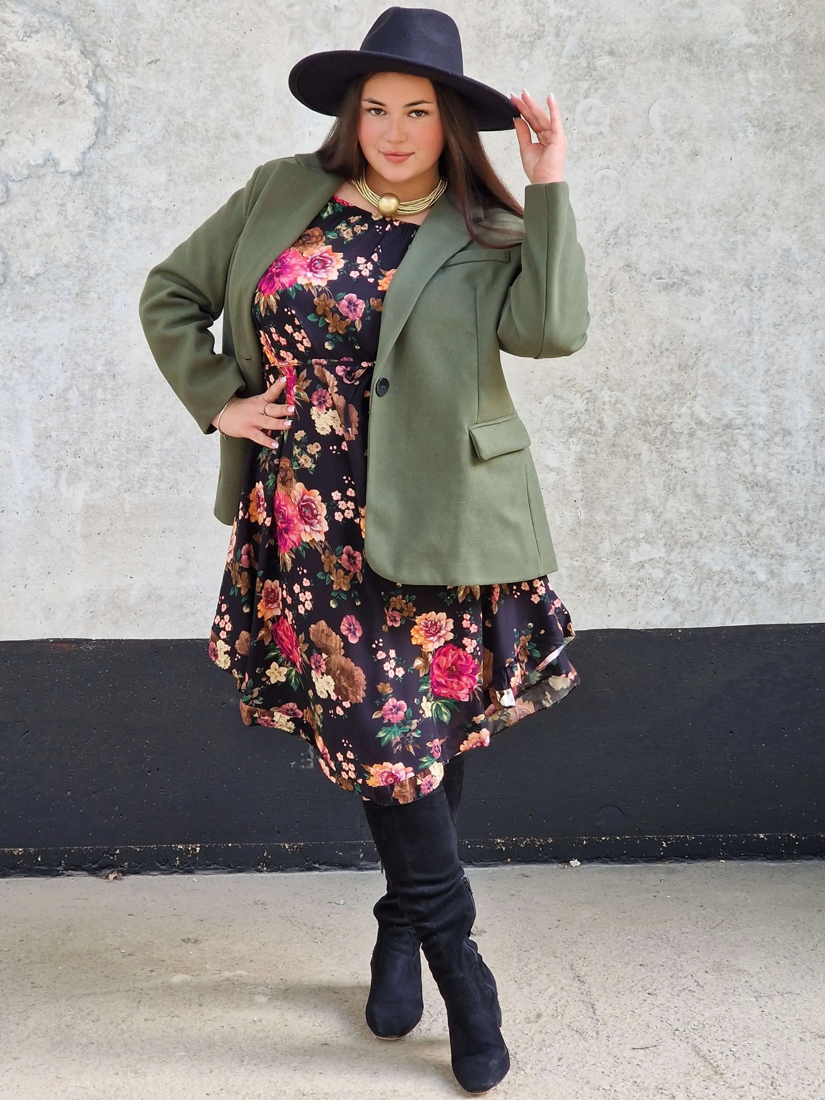 Sukienka hiszpanka Stylowa XL