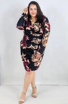 Sukienka kopertowa plus size w kwiaty – elegancja i kobiecy szyk Stylowa XL