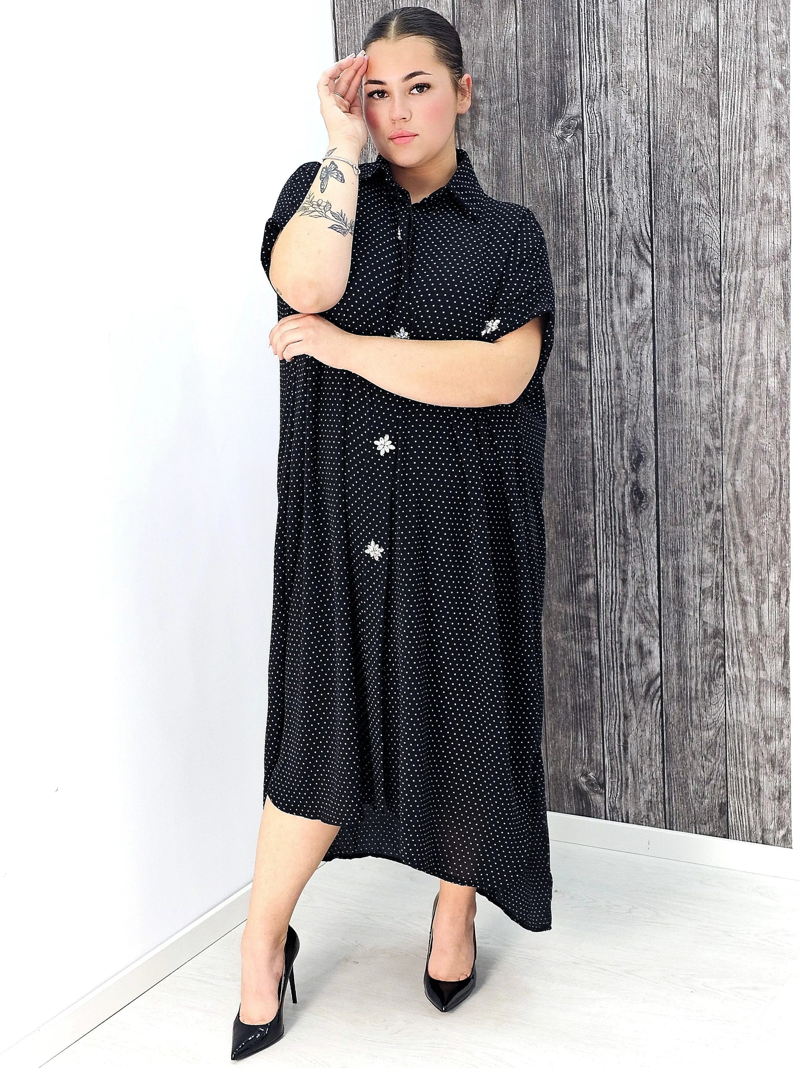 Sukienka koszulowa Stylowa XL