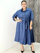 Sukienka koszulowa plus size – stylowa, wygodna i idealna na każdą okazję Stylowa XL