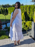 Sukienka lniana Stylowa XL