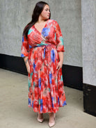 Sukienka maxi plus size – elegancka, zwiewna i kobieca sukienka XXL na każdą okazję Stylowa XL