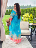 Sukienka maxi w stylu boho Stylowa XL