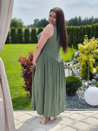 Sukienka maxi z miękkiej wiskozy Stylowa XL