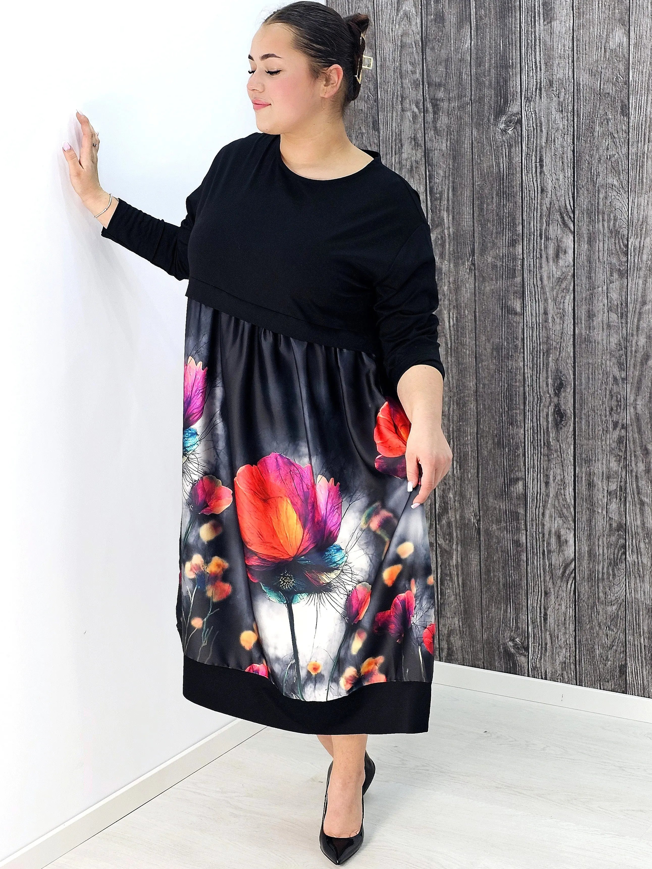 Sukienka midi plus size – elegancka, kobieca i zawsze modna Stylowa XL