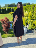 Sukienka midi z bawełny Stylowa XL