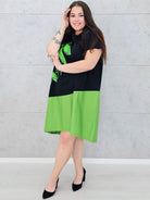 Sukienka oversize z motywem kwiatowym  moda dla kobiet plus size Stylowa XL