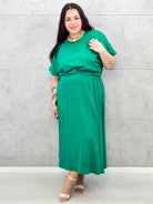 Sukienka plus size StylowaXL – asymetryczna, kobieca i pełna stylu Stylowa XL