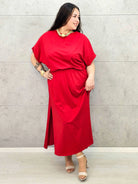 Sukienka plus size StylowaXL – asymetryczna, kobieca i pełna stylu Stylowa XL