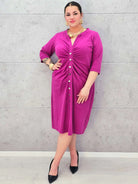 Sukienka plus size StylowaXL – elegancka bawełniana sukienka Stylowa XL