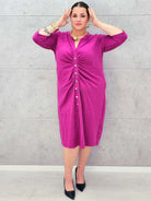 Sukienka plus size StylowaXL – elegancka bawełniana sukienka Stylowa XL