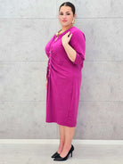 Sukienka plus size StylowaXL – elegancka bawełniana sukienka Stylowa XL