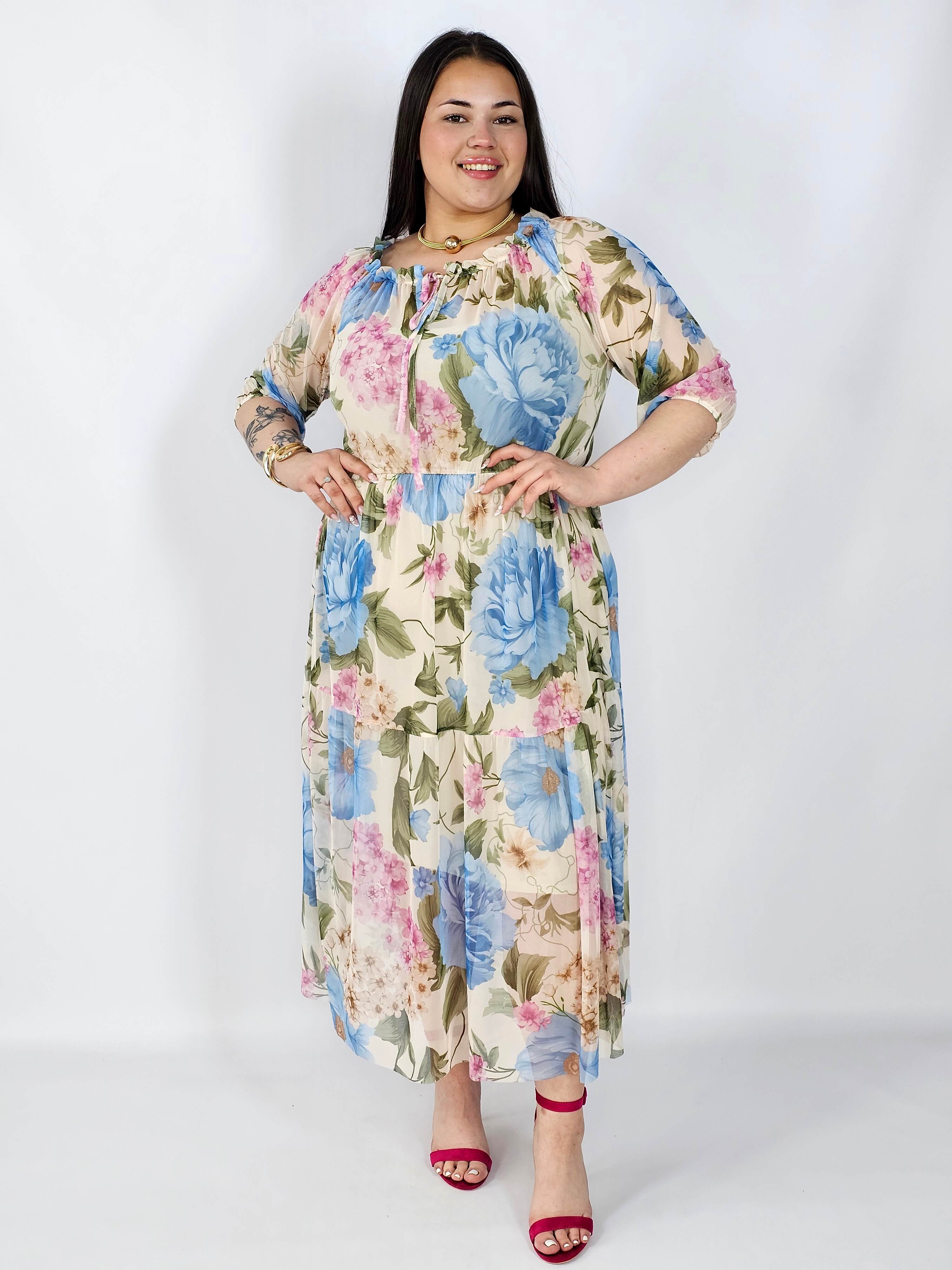 Sukienka plus size – zwiewna, elegancka i wygodna sukienka XXL na każdą okazję Stylowa XL