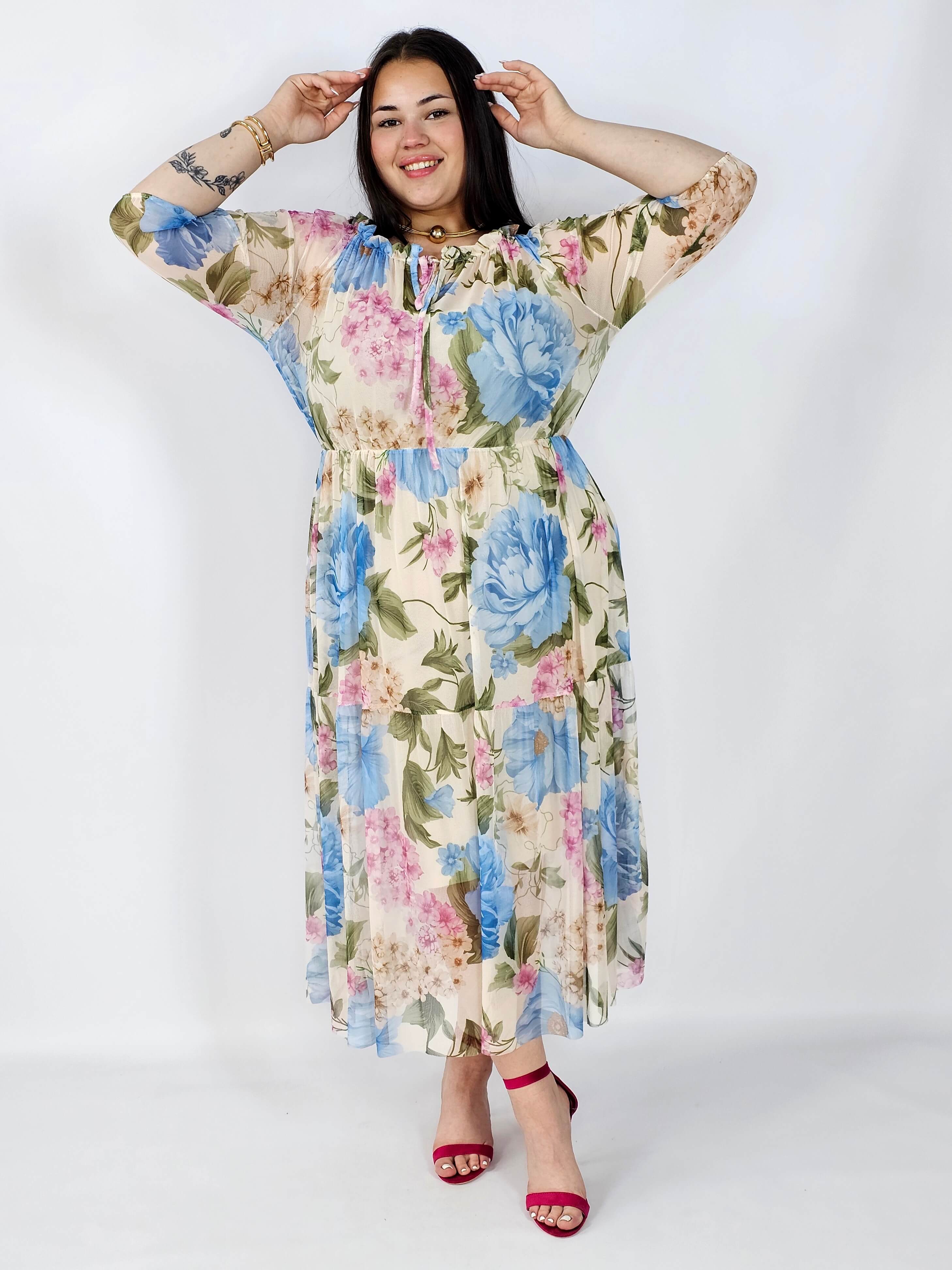 Sukienka plus size – zwiewna, elegancka i wygodna sukienka XXL na każdą okazję Stylowa XL