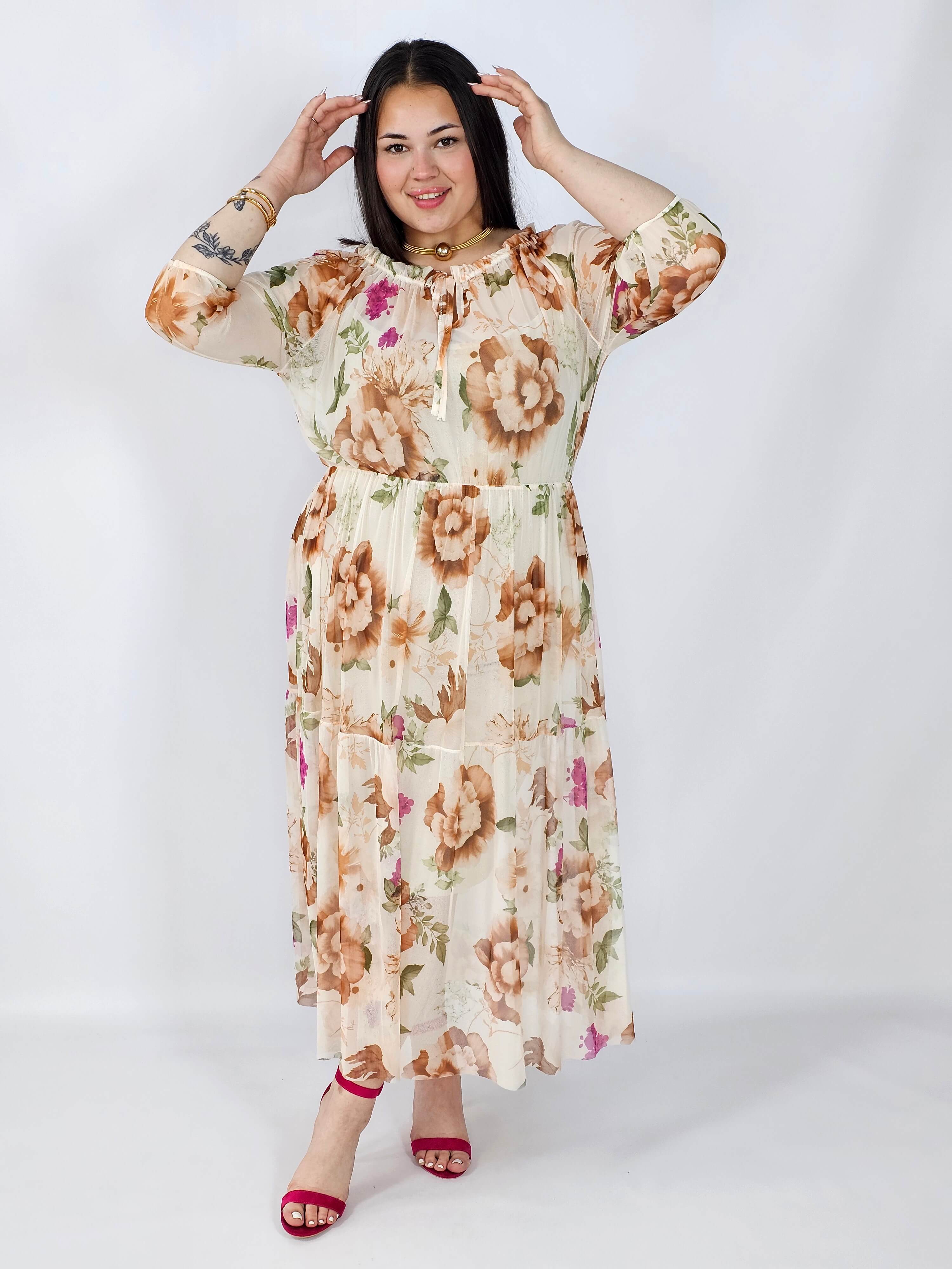 Sukienka plus size – zwiewna, elegancka i wygodna sukienka XXL na każdą okazję Stylowa XL