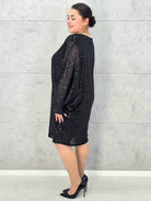 Sukienka plus size cekinowa – wyjątkowa moda XXL Stylowa XL