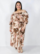Sukienka plus size hiszpanka midi w kwiaty – zwiewna elegancja XXL Stylowa XL