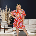 Sukienka plus size hiszpanka w kwiaty – letnia, zwiewna i kobieca Stylowa XL