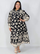Sukienka plus size koszulowa w kwiatowy wzór – elegancka i wygodna Stylowa XL
