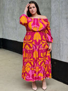 Sukienka plus size maxi – letnia energia i kobiecy styl Stylowa XL