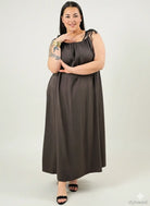 Sukienka plus size maxi na ramiączkach – lekka, zwiewna i wygodna XXL Stylowa XL