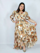 Sukienka plus size maxi z efektownym printem – styl, który robi wrażenie XXL Stylowa XL