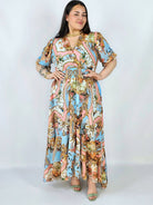 Sukienka plus size maxi z efektownym printem – styl, który robi wrażenie XXL Stylowa XL