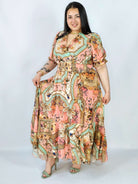 Sukienka plus size maxi z efektownym printem – styl, który robi wrażenie XXL Stylowa XL