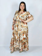 Sukienka plus size maxi z efektownym printem – styl, który robi wrażenie XXL Stylowa XL