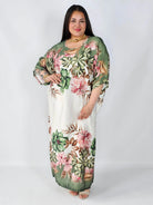 Sukienka plus size satynowa – elegancka sukienka XXL z połyskiem Stylowa XL