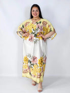 Sukienka plus size satynowa – elegancka sukienka XXL z połyskiem Stylowa XL