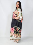 Sukienka plus size satynowa – elegancka sukienka XXL z połyskiem Stylowa XL