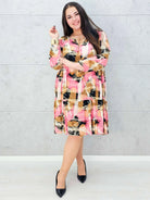 Sukienka plus size z wiązaniem – lekka i pełna energii Stylowa XL Stylowa XL