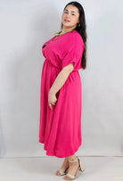 Sukienka plus size z zamkiem – elegancka sukienka damska XXL Stylowa XL