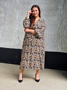 Sukienka w Panterkę Stylowa XL